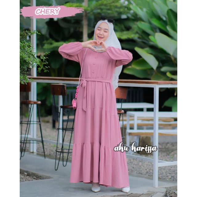 Gamis Murah Terbaru Hawa Dress Original by Aku Karissa
