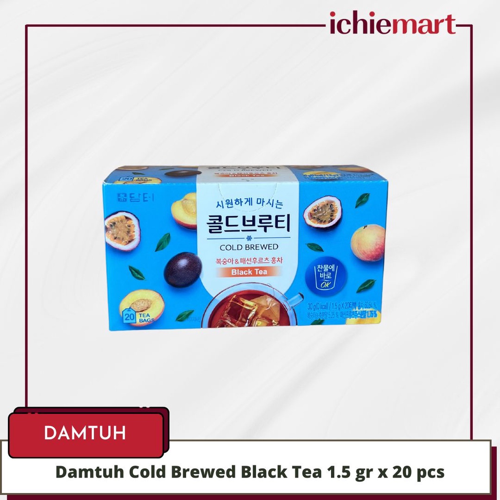 

Damtuh Cold Brewed Black Tea (20 Pcs x 1.5 Gr)