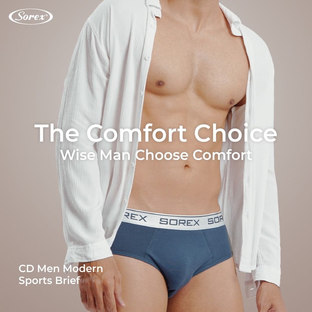 Sorex M 3901 Modern Briefs CELANA DALAM PRIA ( 1 PCS )