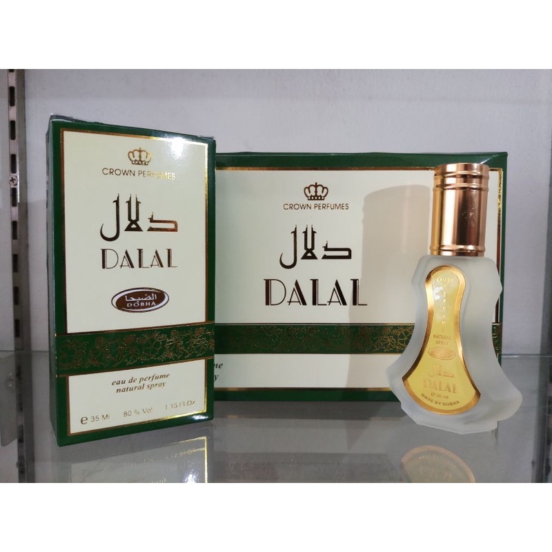 DALAL -+ 35ML DOBHA ORIGINAL / DOBHA SPRAY / PARFUM ARAB / PARFUM SHOLAT / GROSIR DOBHA /
