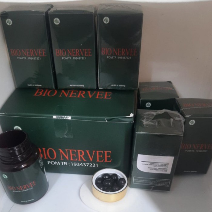 Bio Nervee 100% Original - Obat Bio Nerve 40 Pills