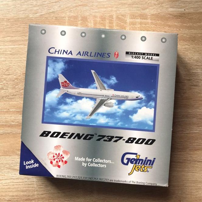 Diecast Pesawat Boeing 737-800 (China Airlines) - Gemini Jets