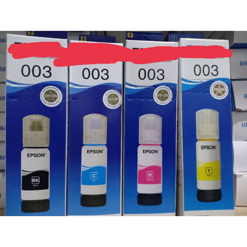 Tinta Epson 003 For Ink Printer L1110 L3110 L3150