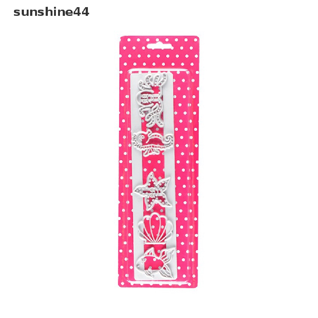 Sunshine Cetakan Fondant Tema Laut Untuk Dekorasi Kue