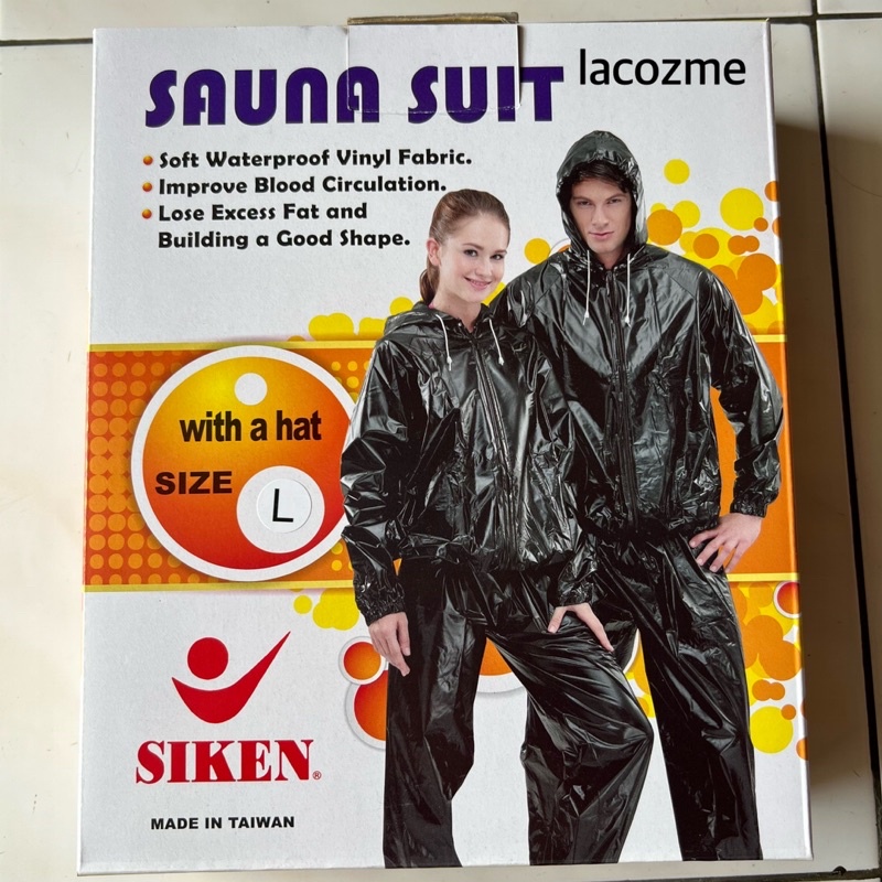 Jaket Sauna Baju Sauna Siken ORIGINAL