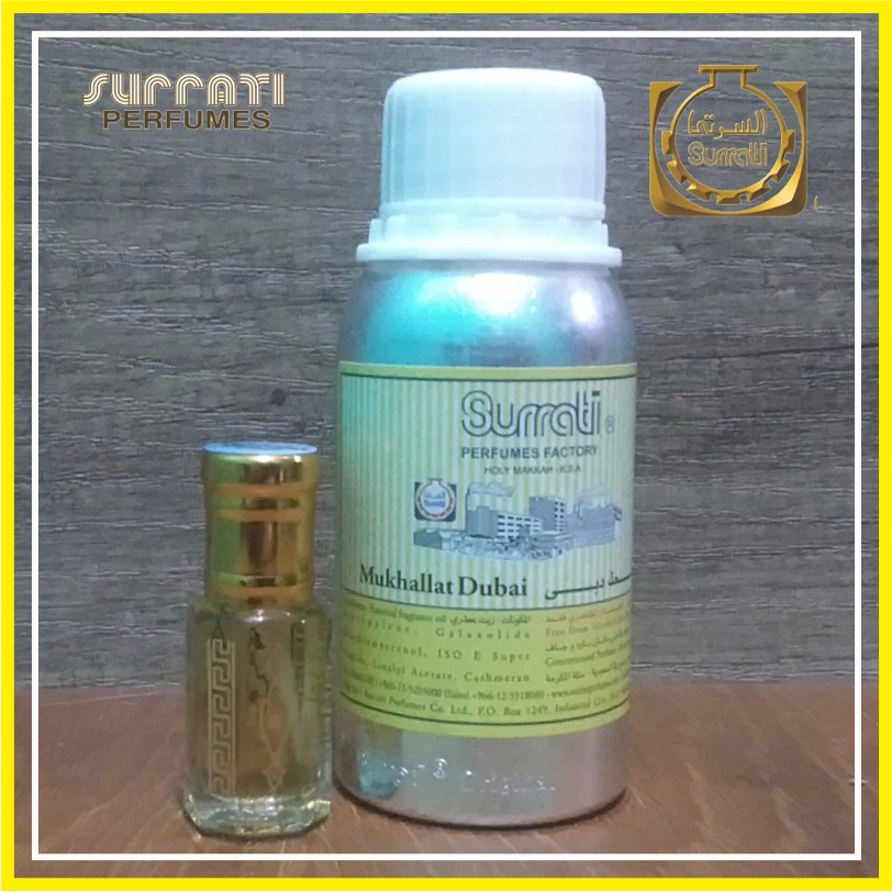 MINYAK WANGI ARAB SURRATI MUKHALAT DUBAI 6 ML TANPA CAMPURAN