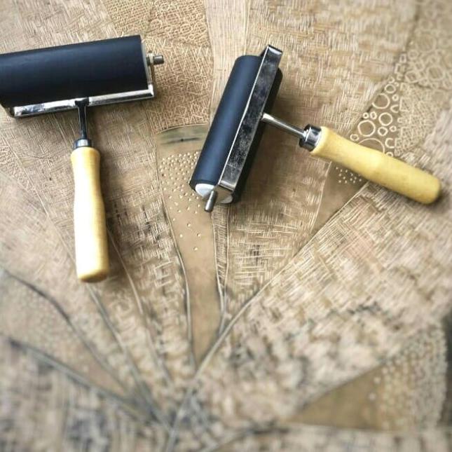

Roll Lino cut, Roll grafis, Roll Karet, Brayer, 10 cm