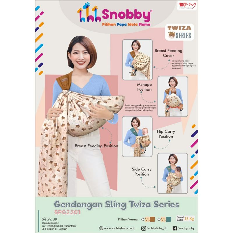 Snobby Gendongan Sling Twiza Series SPB2201
