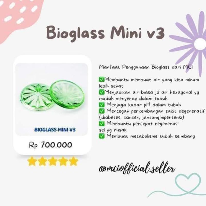 Biomini/bioglass mini v4