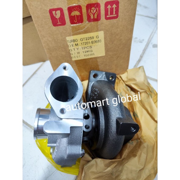 Turbo charger dutro 130ht 12 volt 17201-e0680