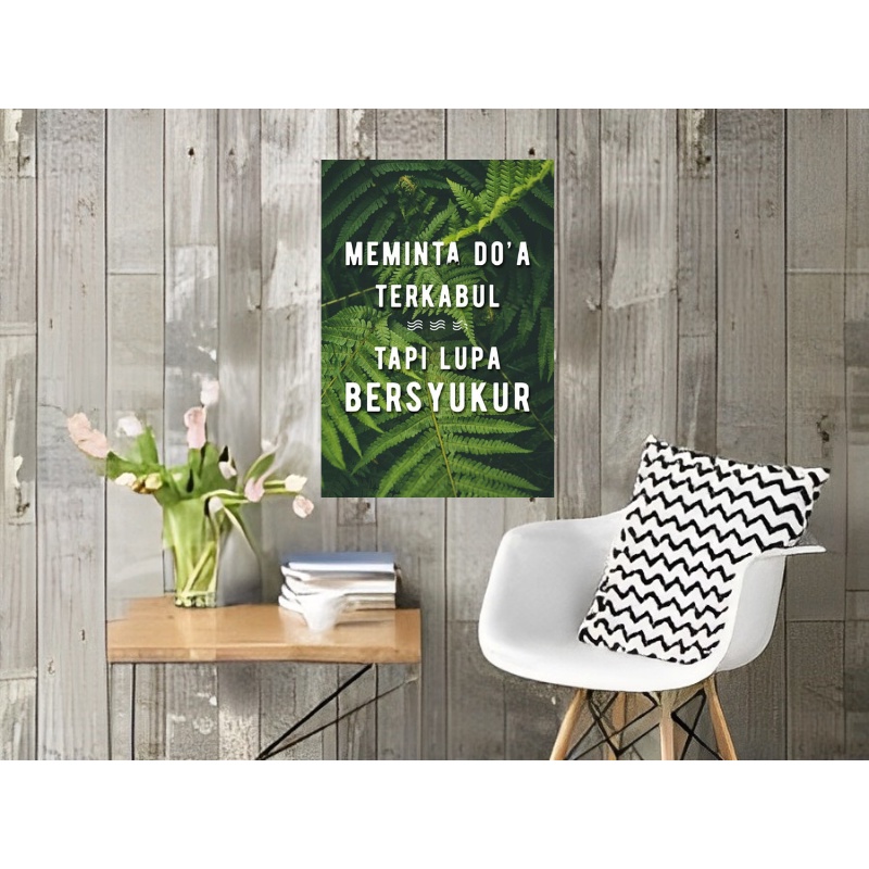 POSTER KAYU MDF QUOTES KATA KATA INSPIRASI HIASAN KAMAR CAFE AESTHETICK KEREN MINIMALIS DEKORASI KY2