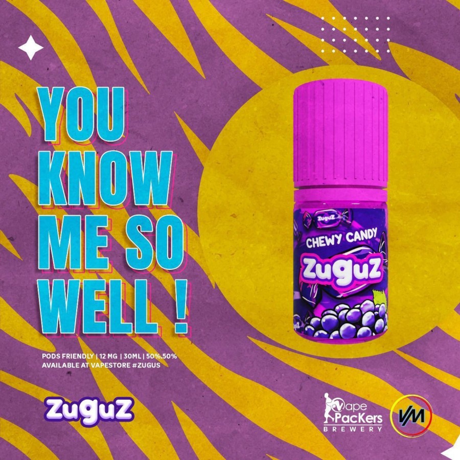 LIQUID 30ML ZUGUZ CHEWY CANDY