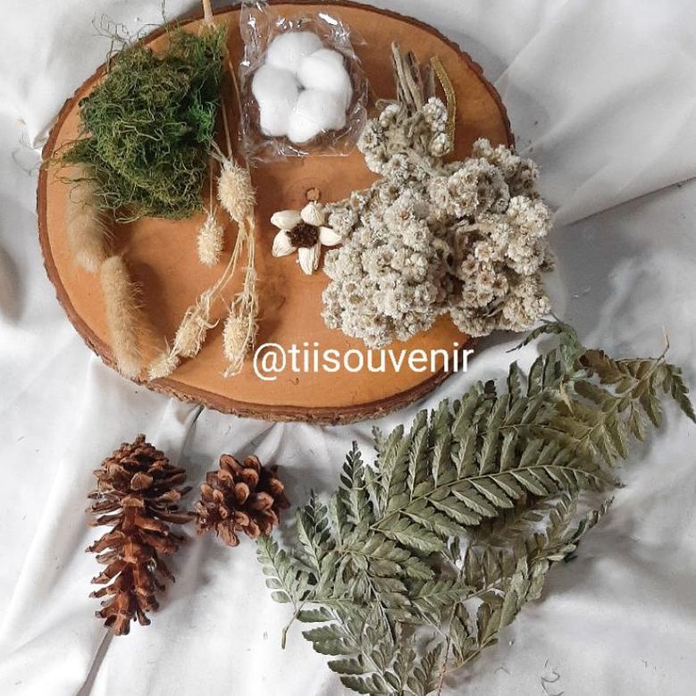 

PRODUK- RUSTIC PAKET BUNGA KERING PREMIUM .