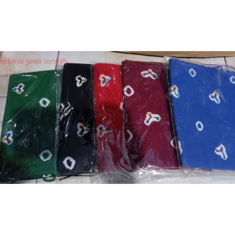 Stagen/angkin instan Jumputan Kebaya Bludru