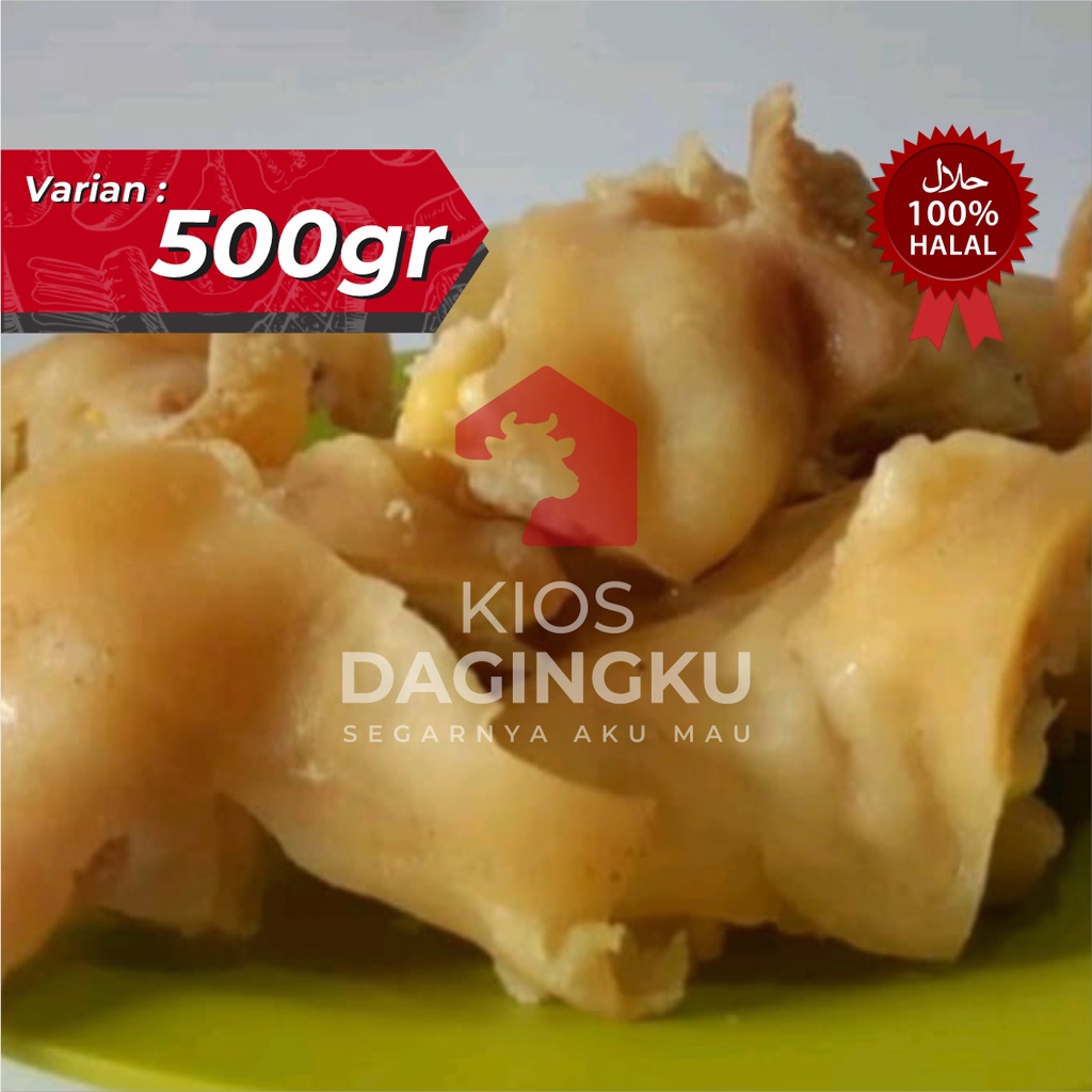 

Kikil kaki potong / Tunjang potong - 500gr