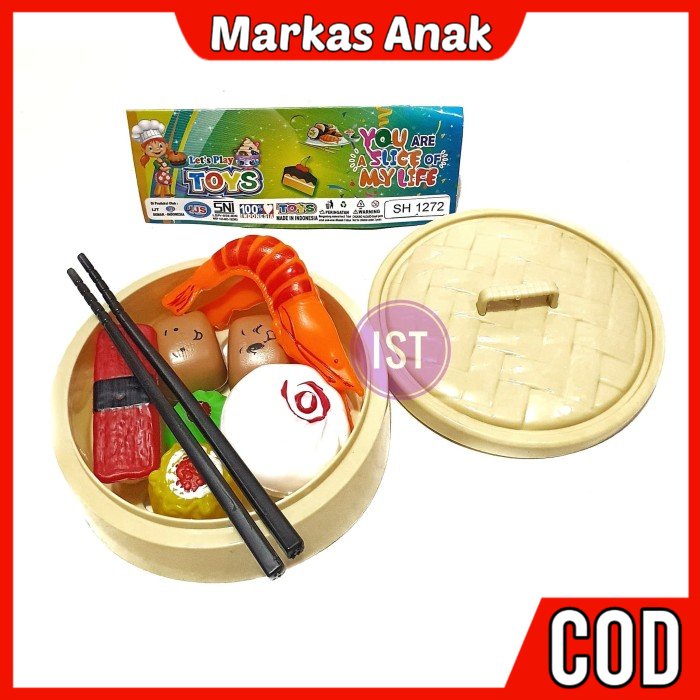 

Mainan Anak Anak Umur 3 4 5 6 7 Tahun Dimsum / Delicious Sweet Food No.SH1272 Murah