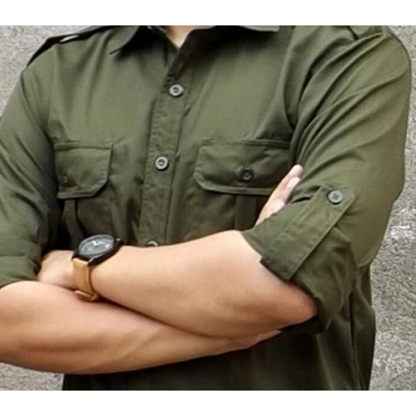 Baju lapangan(PDL) - Hitam