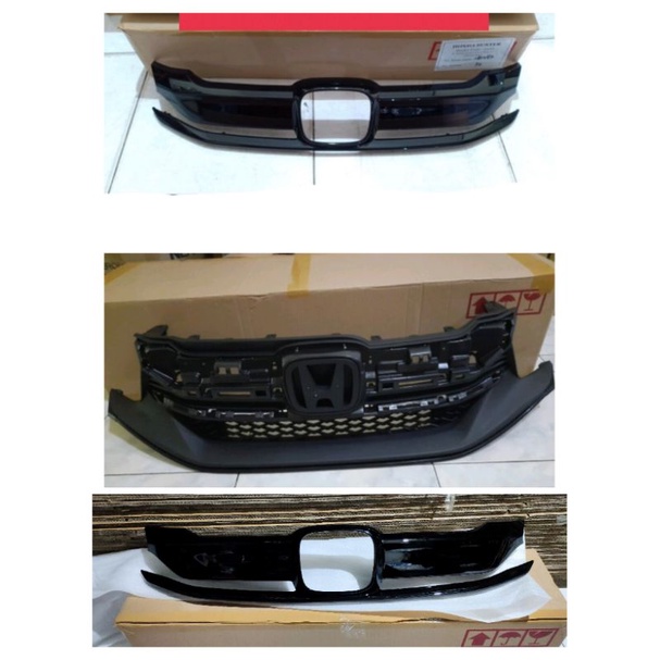 Base grill + list grill Honda Mobilio. RS E facelift 2017-2021