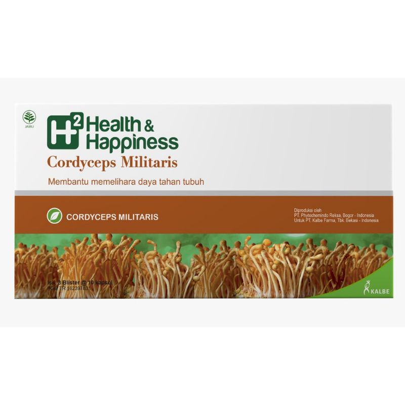H2 Cordyceps Militaris - Suplemen Daya Tahan Tubuh