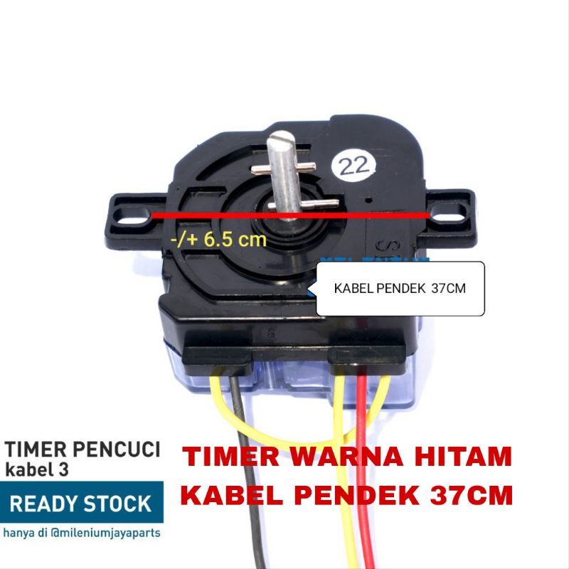 Timer Mesin Cuci Multi Universal 3 dan 6 kabel Panjang 85CM