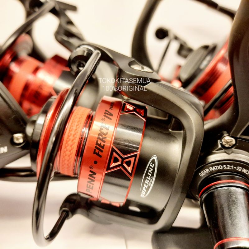 Reel PENN FIERCE IV 1000 2000 2500 3000 4000 5000 6000 8000 4BB