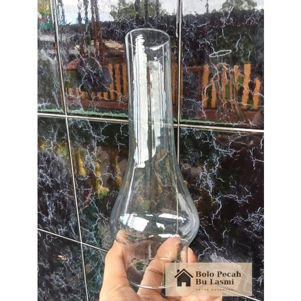 Rosianashoop77 Semprong Kaca Bagong Lampu Teplok Sedang 5 Cm / Semprong Lampu Teplok Minyak Tanah /