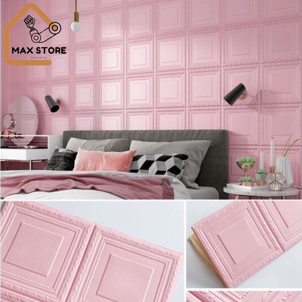 [PROMO] TERMURAH WALLPAPER FOAM DEKORASI DINDING 3D MOTIF MOLDING ANTI AIR TEBAL 6MM PREMIUM QUALITY