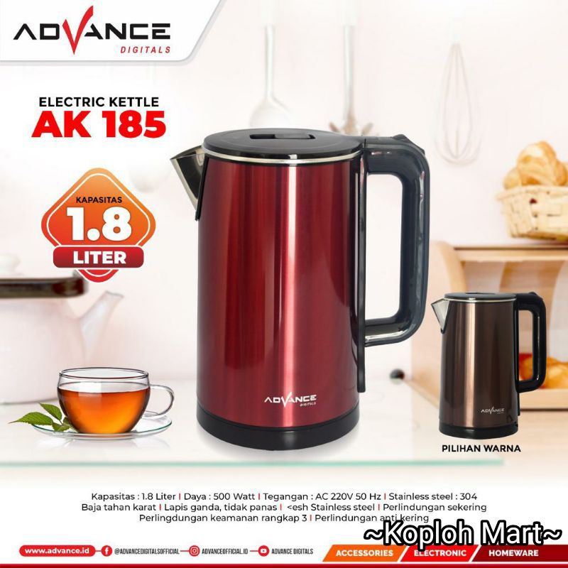 Teko Listrik Advance Ak 185