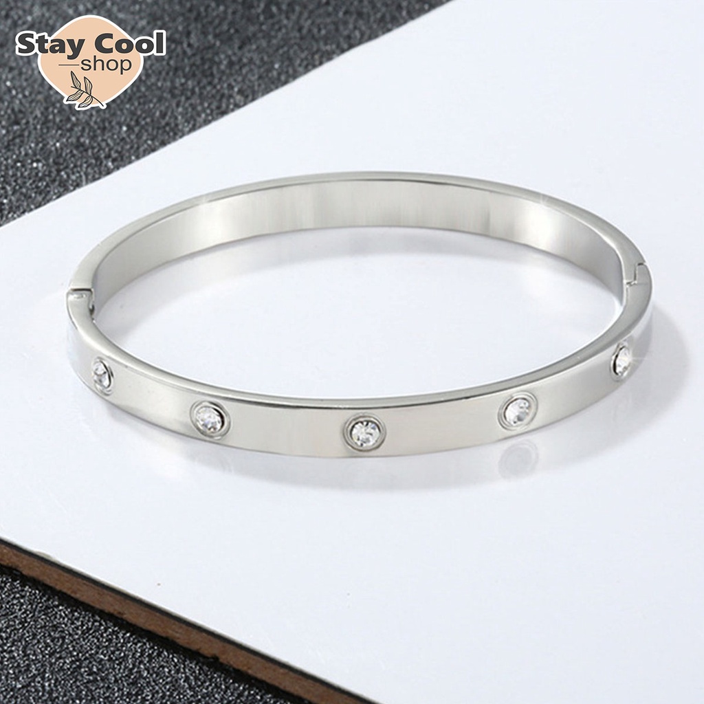 Gelang Titanium Mata Perhiasan Fashion Import Kualitas Premium Anti karat Dan Luntur Bisa Cod Bayar Ditempat