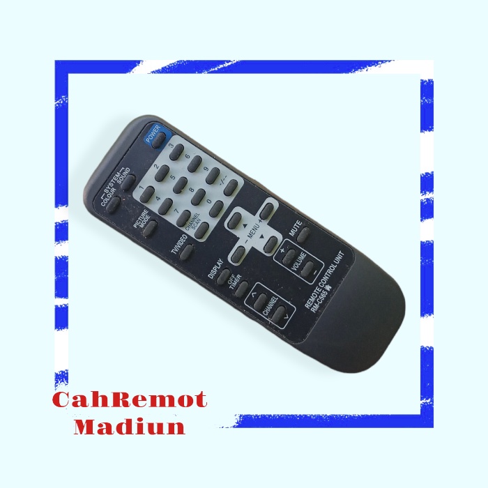 Remot TV Tabung JVC [Langsung Tanpa Kode]