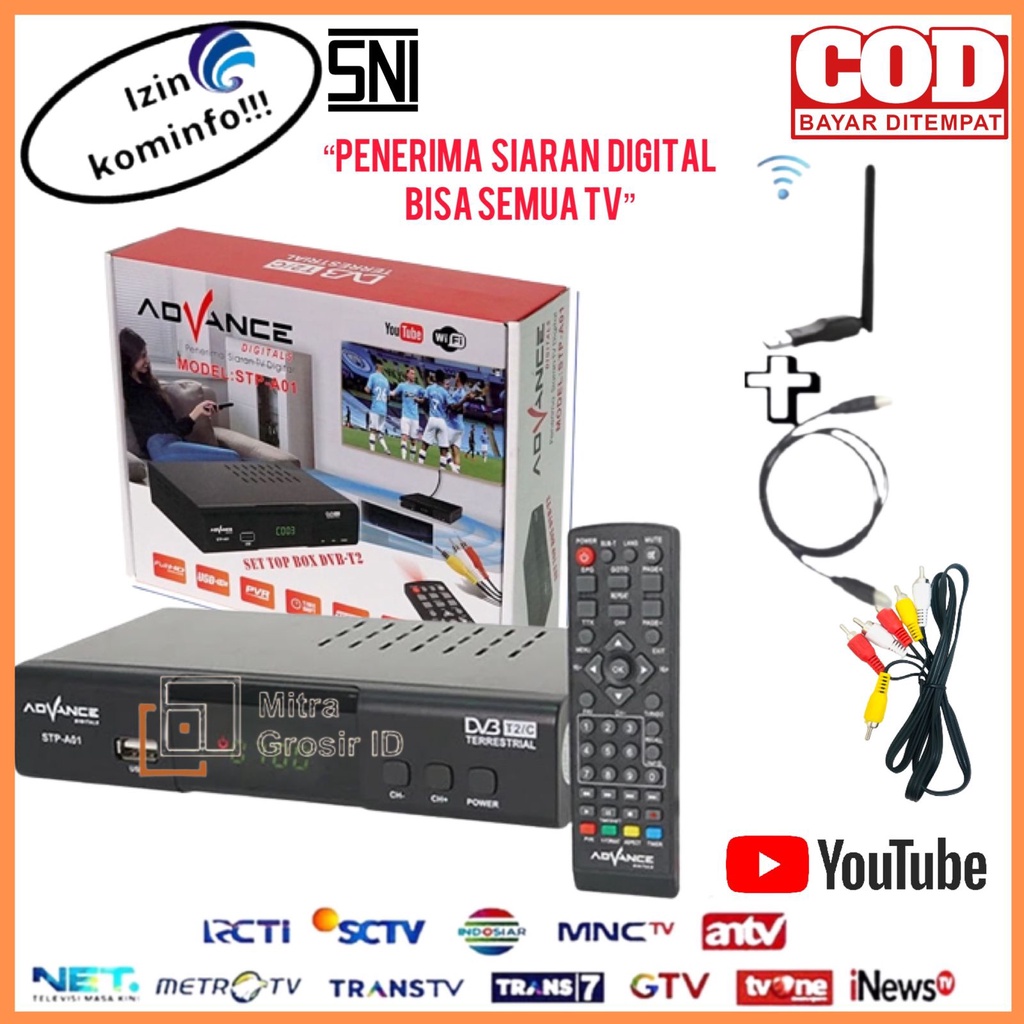 SET TOP BOX SANEX SN SERI STB 1801 ORIGINAL!!