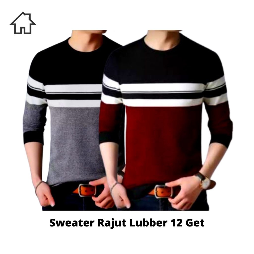 SWEATER RAJUT RUBBER 14 GET PREMIUM QUALITY