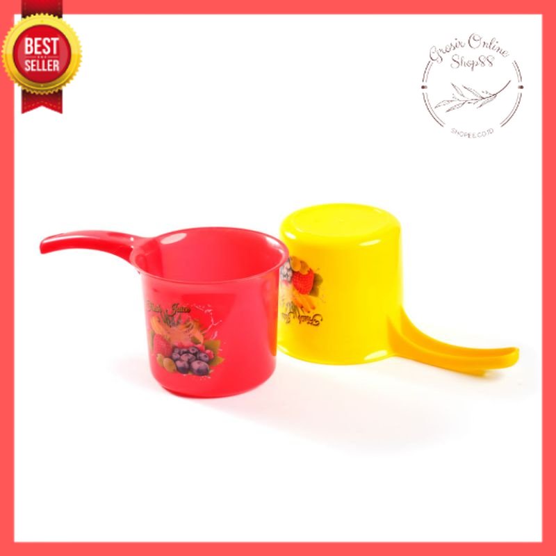 GOS - A311 - Gayung Mandi Plastik Buah Bahan Tebal Kuat Murah Serbaguna /  Plastic Water Scoop Scooper