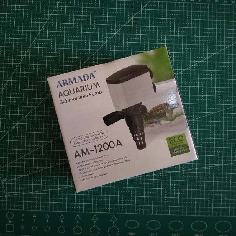Mesin Pompa Aquarium || Pompa Celup || ARMADA 1200