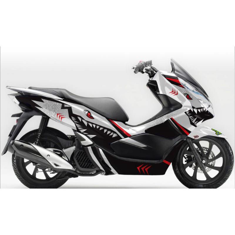 Sticker Decal Variasi untuk motor Honda PCX 160/150 cc Full body Bisa ganti warna sesuai permintaan