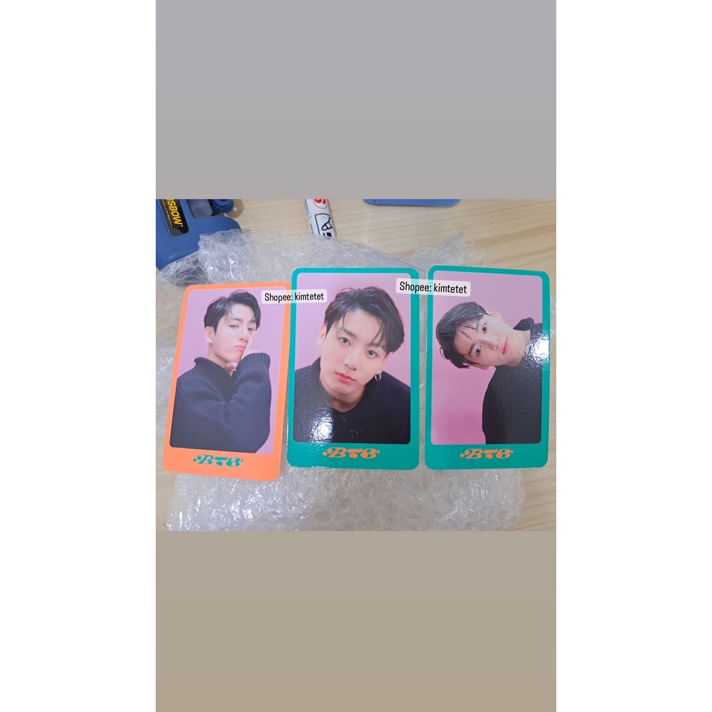 [Dapat 3 PCS] OFFICIAL PC Photocard D'ICON DICON 102 Mini D'Festa DFesta BTS Jungkook JK Moment of P