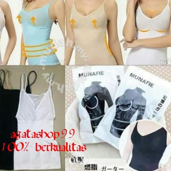 [CAMISOL ATASAN TANK TOP KORSET KORSET BAJU] MUNAFIE SLIM CLOTH ASLI