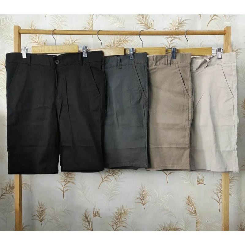 Celana Pendek Chino Pria Distro Surfing Jumbo Army Cowok Murah Bahan Katun Chinos Terbaru