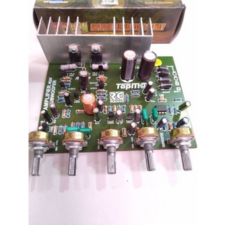 Kit Amplifier Plus Subwoofer Dan Mic Mono