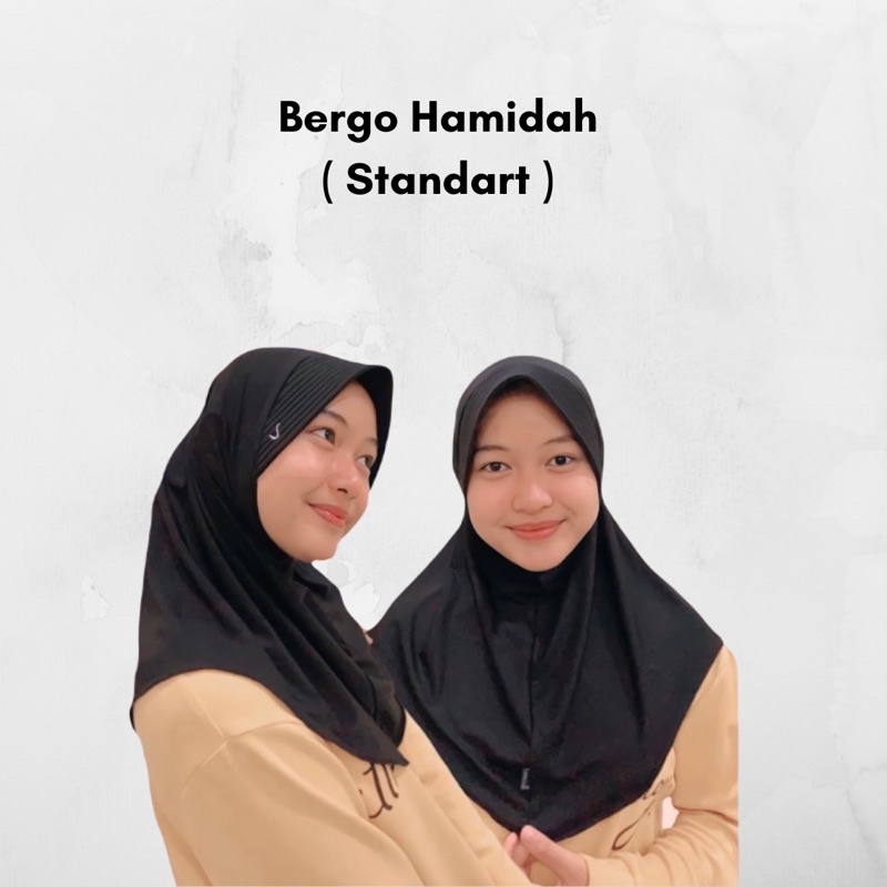 [ ORI BERGO HAMIDAH ] JILBAB BERGO SPORT JILBAB OLAHRAGA S