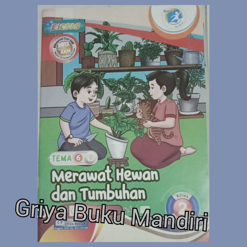 

LKS tematik kelas 2, Tema 6 : Merawat hewan dan tumbuhan untuk SD/MI semester 2 terbaru 2022/2023