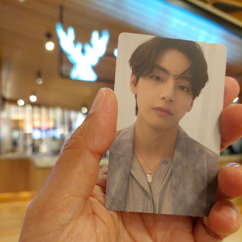 BTS Proof Album ( Compact Version ) - V BTS Official Photocard