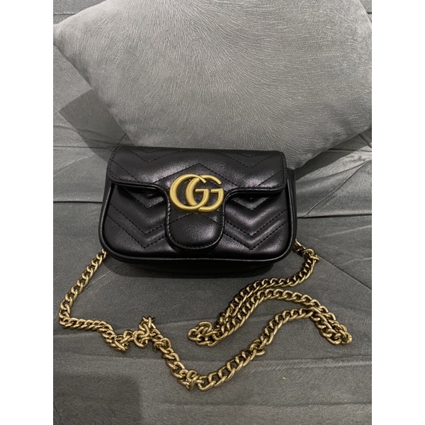 preloved gucci marmont mini kulit asli