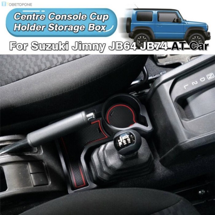 Console Storage Center Cup Holder Suzuki Jimny 2018 - 2020