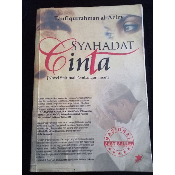 Novel preloved syahadat cinta - taufiqurrahman al-azizy