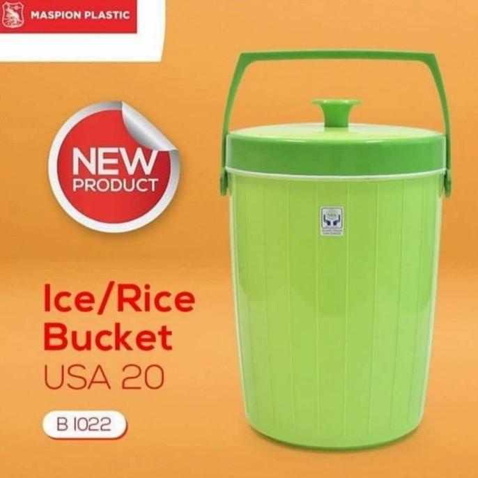 Maspion Ice/Rice Bucket USA 20 Liter - Termos Nasi/Es Maspion 20 Liter