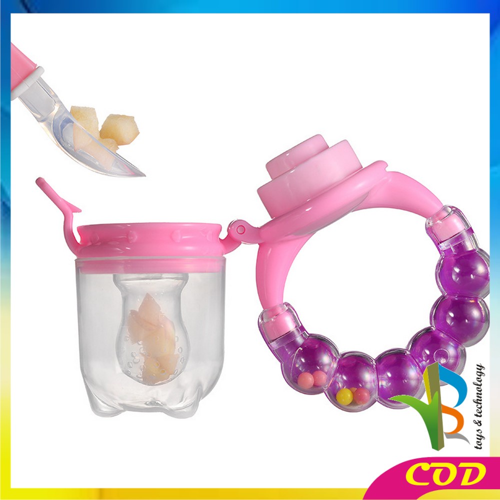 RB-C44-45 Empeng Dot Buah Anak Bayi Baby Fruit Feeder Rattle Teether Kompeng Pacifier Gigitan Bayi