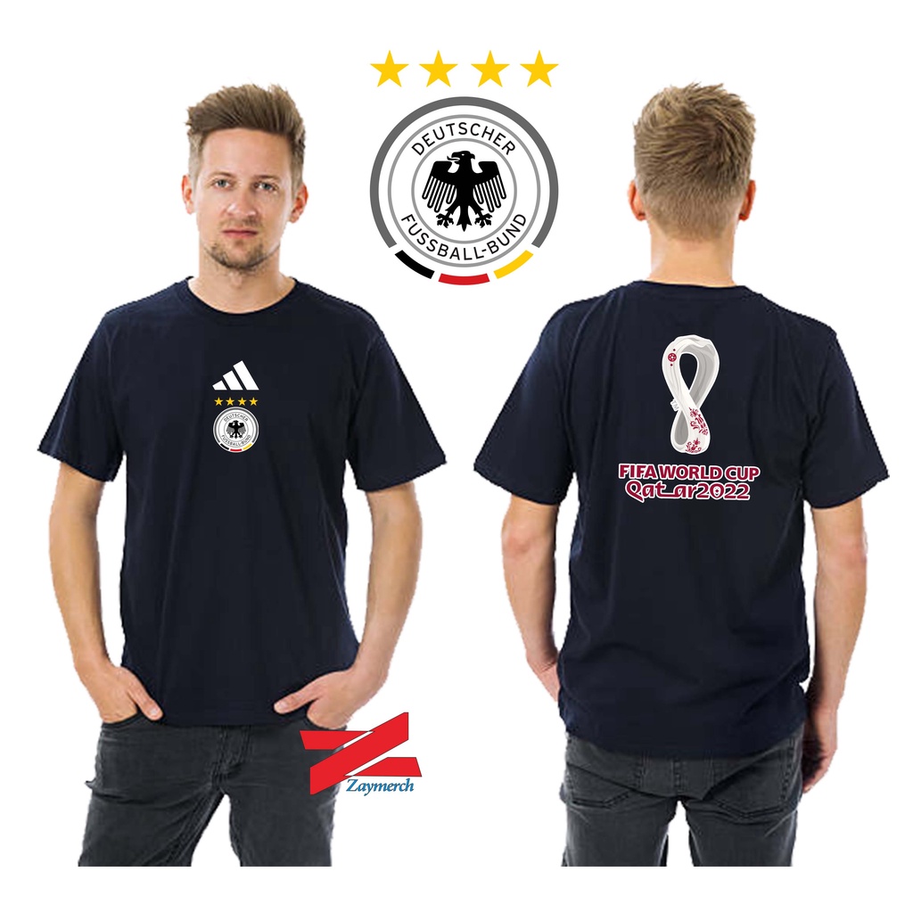 KAOS DEWASA TIMNAS JERMAN KAOS  TEMA WORLD CUP