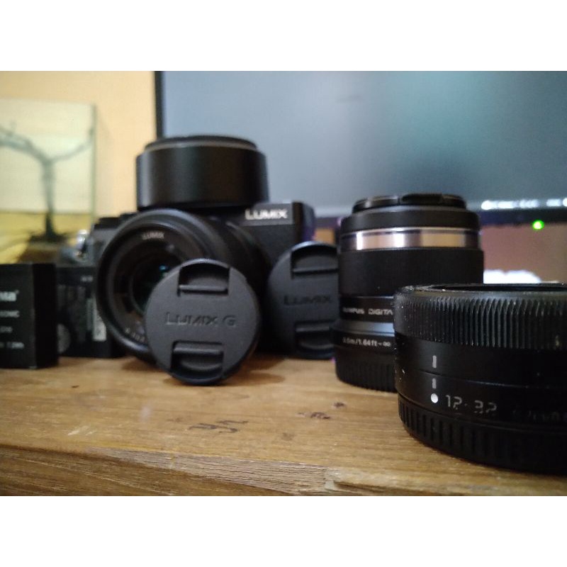 LUMIX GX85 BODY ONLY 3 BATERAI