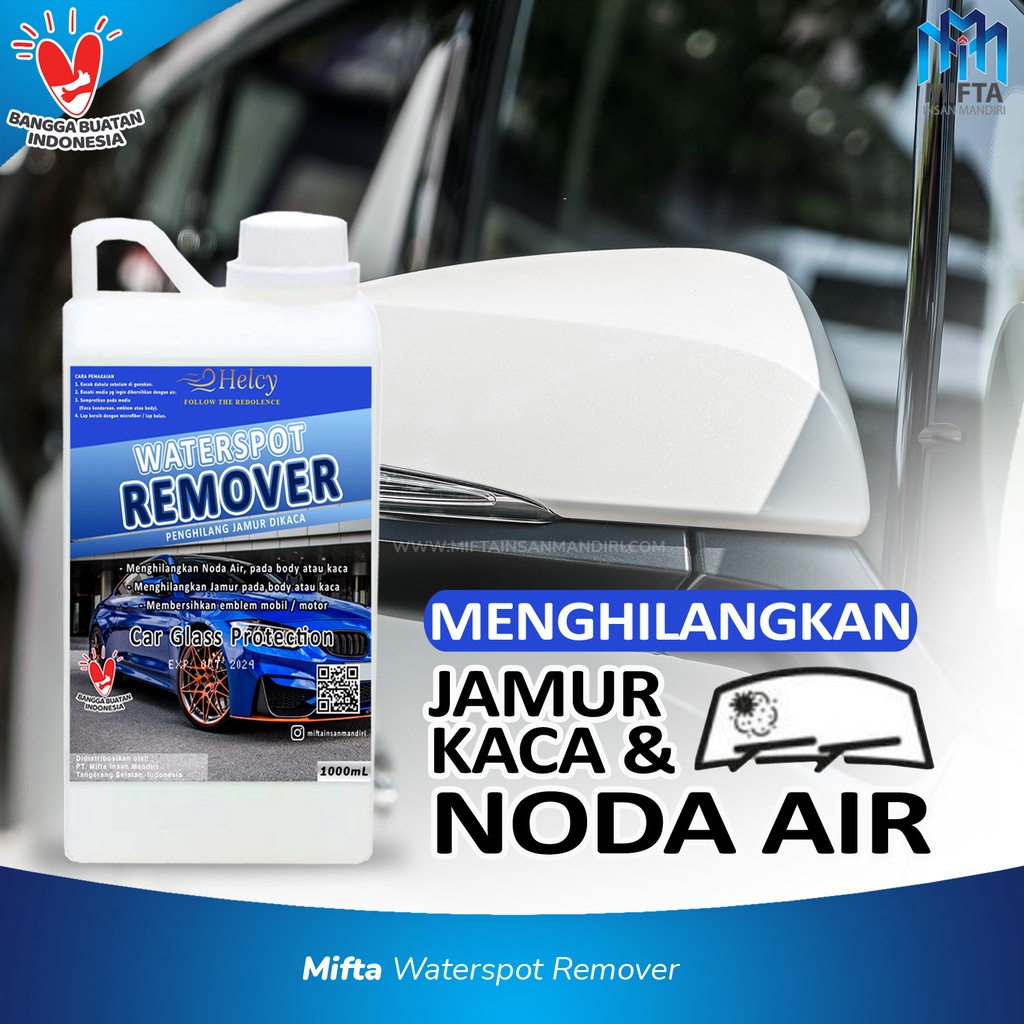 WATERSPOT REMOVER BODY MOBIL / PEMBERSIH JAMUR KACA MOBIL / OBAT JAMUR